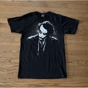 Rare Vintage The Dark Knight Heath Ledger The Joker 2008 T Shirt Batman SZ Large